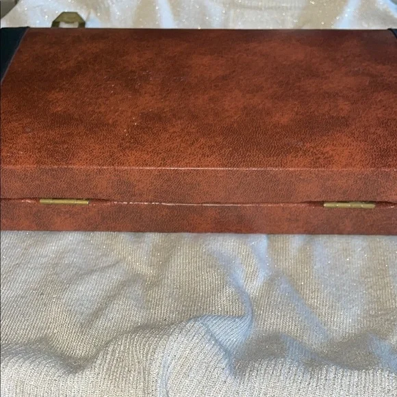 Black and White Board Game Set with Chess Checkers and Backgammon - Picture 5 of 11